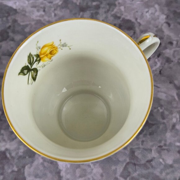 Royal China Seltmann Weiden Bavaria Yellow Rose 3 Pc Set Cup Saucer Bread Plate - Picture 13 of 16